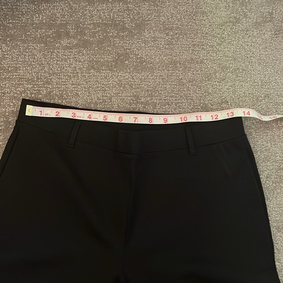 NWT Quince Black Ultra-Stretch Ponte Straight Leg Pant Size M - Picture 6 of 9